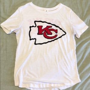PINK Victoria's Secret Tops - Chiefs T PINK Victoria's Secret Tops - Chiefs T